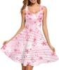 Summer Dress Casual Sleeveless Vest Cotton Skating Vest Short Medium and Long Dress