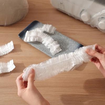 50/10 buc capac cuptor cu microunde de unică folosință, ventilator transparent, aragaz de orez, aparat de casă, unelte de bucătărie pentru prevenirea prafului