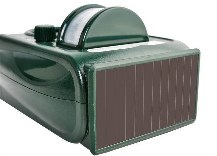 Repelente Solar Ultrassônico MM65 para Toupeiras e Raposas