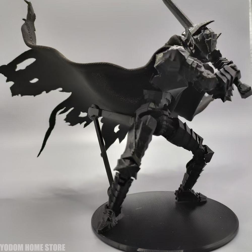3D-gedruckte Berserk Guts' Rüstung Mehrgelenkige Bewegliche Figur für Heimaccessoires Schreibtischdekoration Cooles Jungen Geschenk