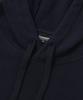 C Logo Fleece Oversized Hoodie Navy