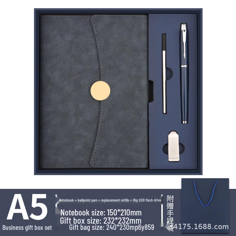 High-Grade Business Notebook Gift Set with Custom Logo Printing