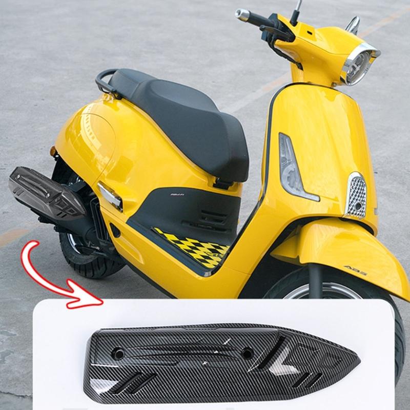 Quick Install Exhaust Heat Guard Cover for NS150LA Motorcycles High Temperature Resistant Easy Mounting