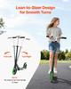 Kick Scooter for Kids Ages 8+, Teens & Adults, 2-Wheel Toddler Scooter with Adjustable Height Handlebar, Wide Anti-Slip Deck, Foldable Lightweight for