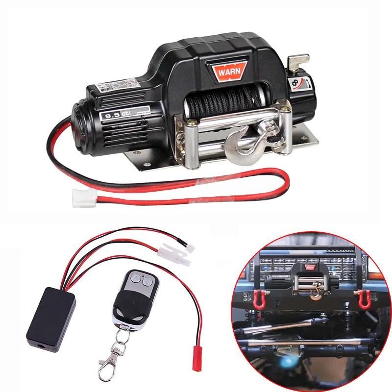 Premium Quality Rc Crawler Car Winch Wireless Remote Control Receiver For 110 Axial Scx10 D90