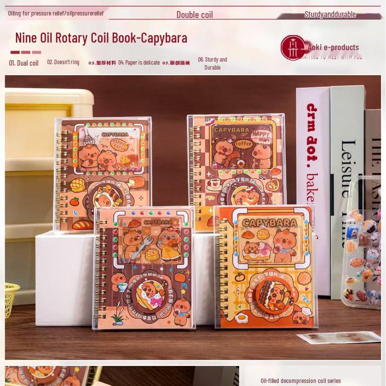 

Спиральная тетрадь Pibala A7: Дизайн панды, Плотные страницы, Вдохновляющий, Идеально для студентов.