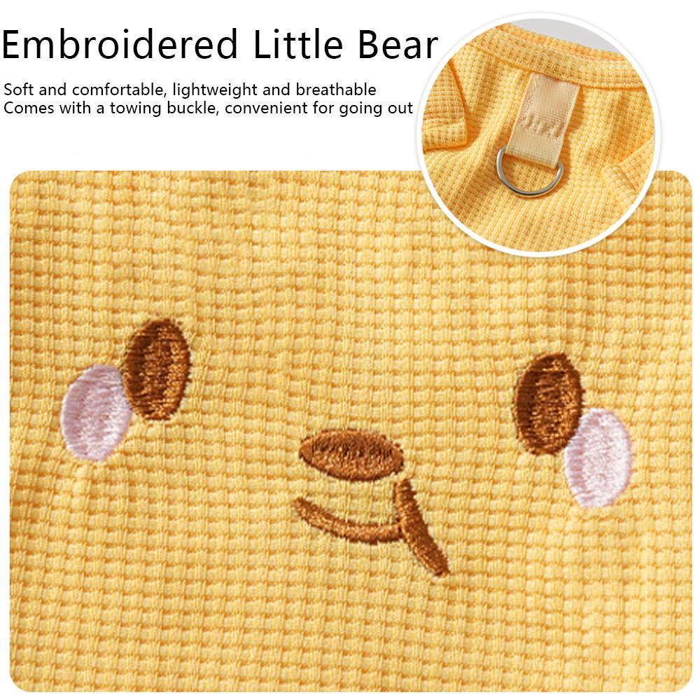 Summer Dog Cat Mesh Vest Breathable Pet Shirt Lightweight Puppy Kitten Clothes Cute Bowknot T Shirt for Small Medium Pets