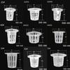 Eco-Friendly Multi-Size Planting Baskets: Hydroponic Root Fixation, Scratch-Resistant, Breathable, Light-Transmitting Containers.