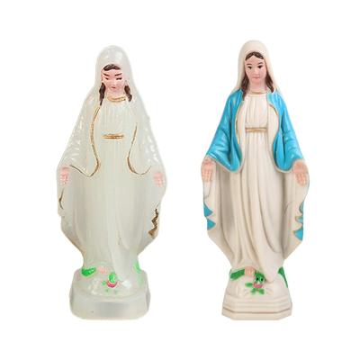 Blessed Mother Mary Figurine European Style Collection Handmade Elegant Religious Gift for Mom Mary Statue