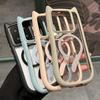 Magnetische Magsafe Niedliche Katzenohren Klare Hülle Für Xiaomi 15 Ultra 14 Pro 14 Redmi Note 13 5G Harte Stoßfeste Kabellose Ladeabdeckung