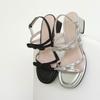 Elcanto Intense Women'S Ribbon Mid-Heel Sandals 4Cm Lcww51I526