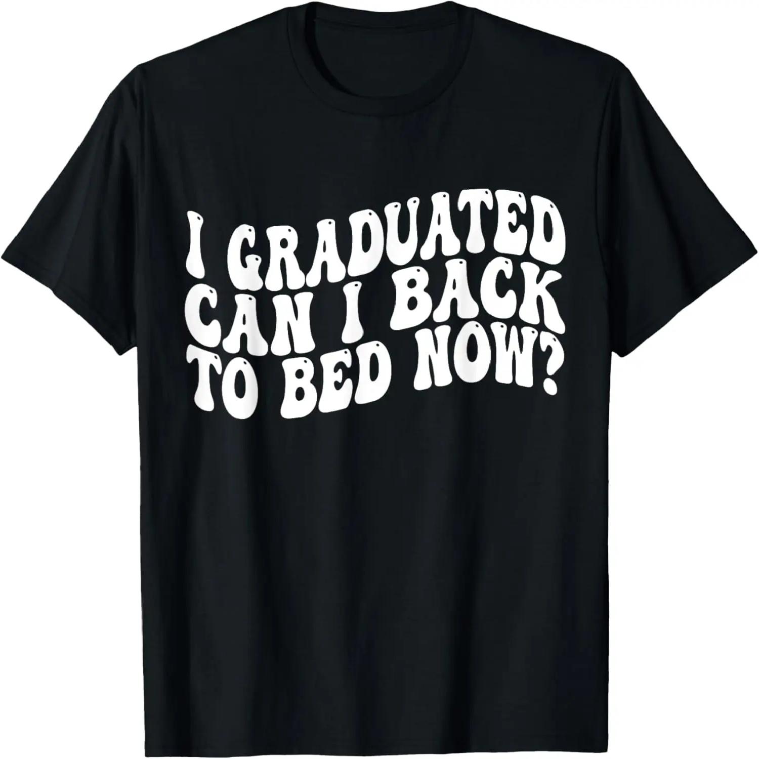 Retro Groovy Graduation T-Shirt S чёрный