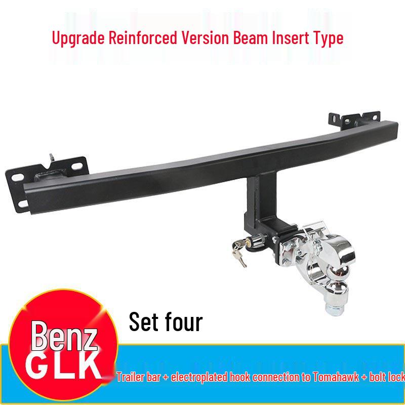 Compatible Tow Hook for Mercedes-Benz GLK350/260/300 - Rear Detachable Trailer and Rogue Hook