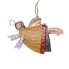Cartoon Angel Girl Christmas Decorations Multicolor Wrought Iron Drop Ornaments Festival Accessories Handicraft