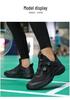Professional Competition Badminton Shoes with Rotating Buckle, Shock Absorption, Carbon Plate, Non-slip, Wear-resistant for Men and Women
