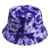 Europejsko-Amerykański Kapelusz Bucket Tie-Dye Chroniący Przed Słońcem: Dwustronny Design Graffiti dla Mężczyzn i Kobiet