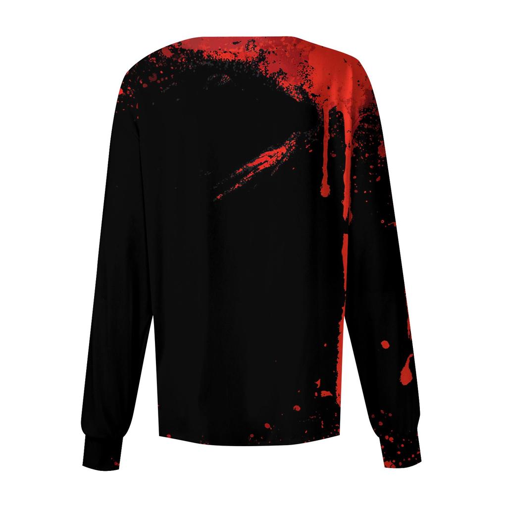 Women's Casual Long Sleeve Single Breasted  Printed Dry-nurse Top