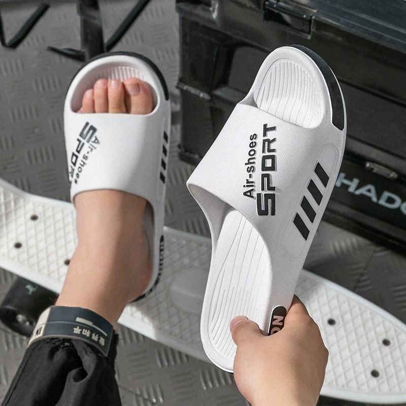 Large size sandals men and women outdoor wear indoor home ins men's non-slip student couple sandals men trend