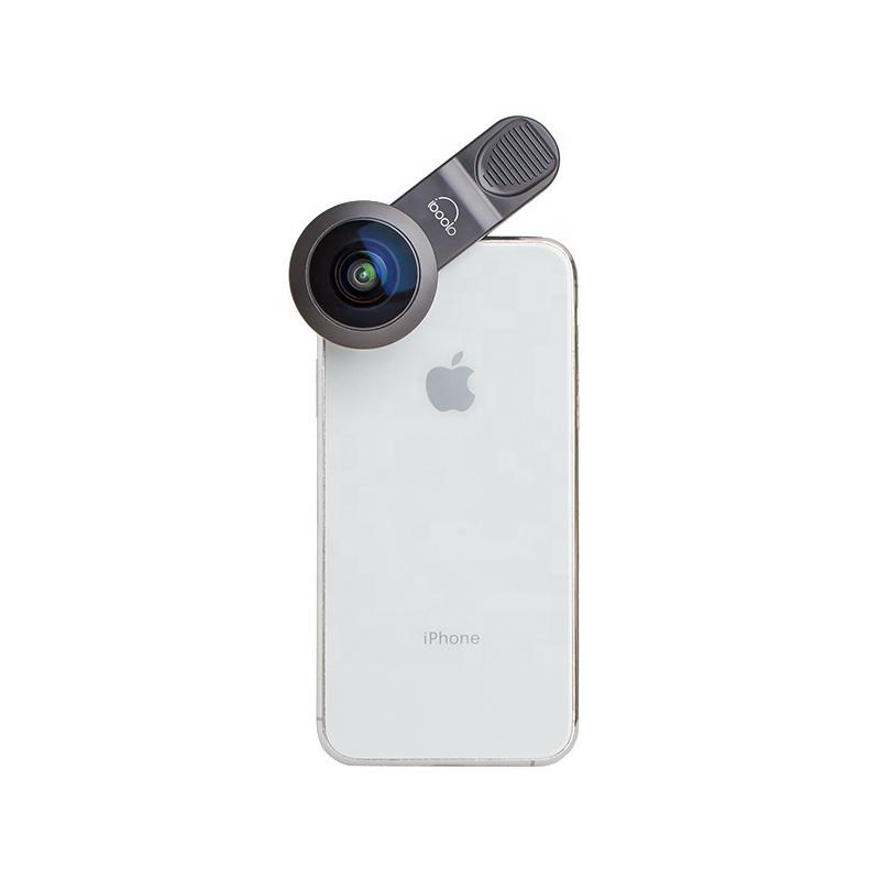 Iboolo Autofocus Fisheye Lens Mobile Phone Lenses With Clip Bundle1