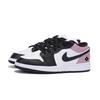 Jordan Air Jordan 1 Low top Vintage Basketball Shoes Men's White Pink 553558-131(Team85-)