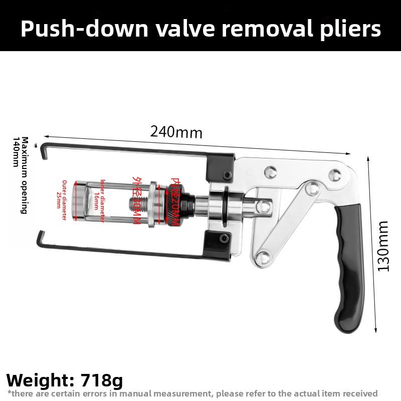 Free Removal and Pressure-free Val Pliers Oil Seal Valve Spring Pulling, Disassembly, Assembly and Replacement Valve Oil Seal Removal Auto Repair Tool