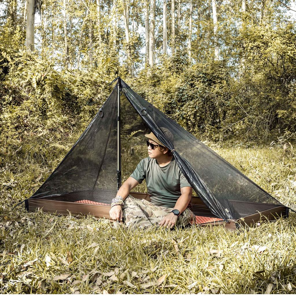 OneTigris ROC Single Top Inner Stan One Pile Inner Stan pro jednu osobu Solo Ultra Light Mesh Stan Moskytiéra Moskytiéra pro kempování Venkovní tyč