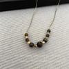 2026 Luxury Raw Stone & Pearl Beaded Dopamine Necklace for Women