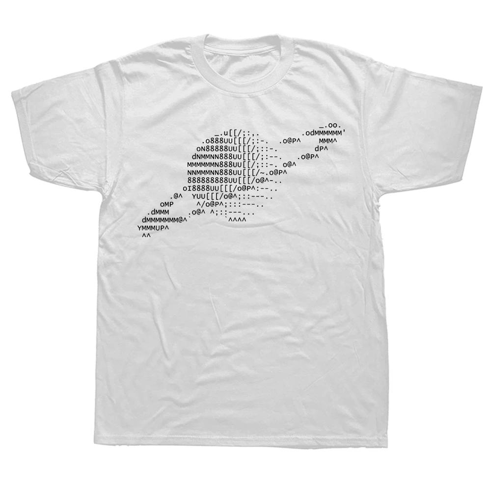 

Novelty Awesome Computer Software Program Engineer ASCII Art Planet T Shirts Streetwear Short Sleeve Birthday Gifts Tshirt S