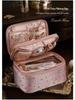 2025 Women's Large Capacity Velvet Cosmetic Bag - Portable, Stylish, Luxurious