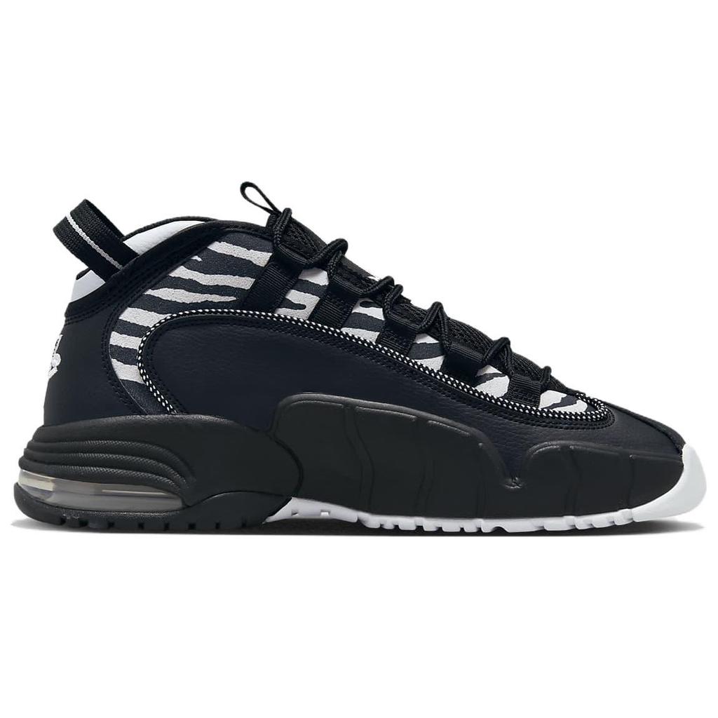 Nike Air Max Penny 1 Tygrované pruhy Pánské tenisky Černá Vast-Grey Bílá FD0783-010
