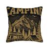 Camping Is My Therapy Pillow Case Design Pillow Cover Cute Funny Pillowcases For Sofa Couch Bed Living Room