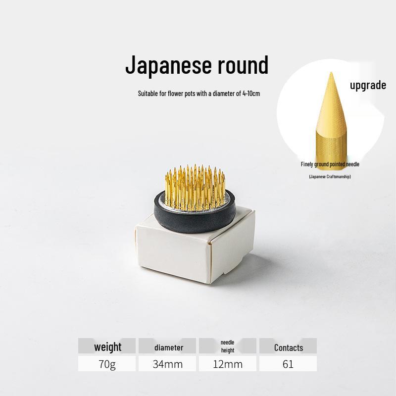 

Медная Игла для Икебаны, Основа для Цветочной Композиции в Дзэн-Стиле, Японский/Китайский Инструмент для Фиксации Цветов