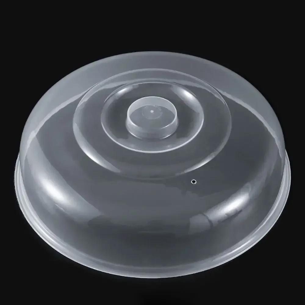 1Pcs Fresh Keeping Microwave Splatter Cover for Kitchen Bowls Cake Dish Vented Food Fresh Lid Plastic Reusable