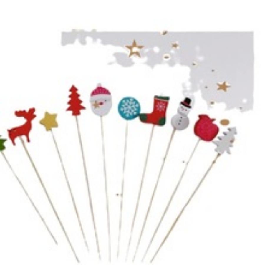 100PCS Disposable Bamboo Flamingo Stick Cake Fruit Food Toothpicks Hawaii Party Decoration Summer Beach Wedding Party Decoration