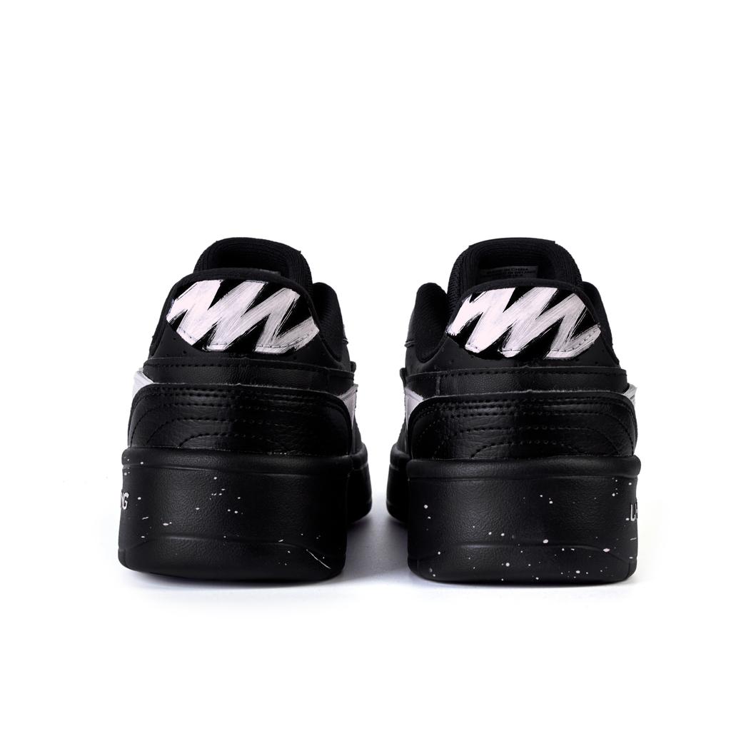 Li Ning Chaussures de Skateboard Basse Résistantes à l'Usure Amortissantes Antidérapantes Homme Noir Rose AGCU515-5(Équipe345-)