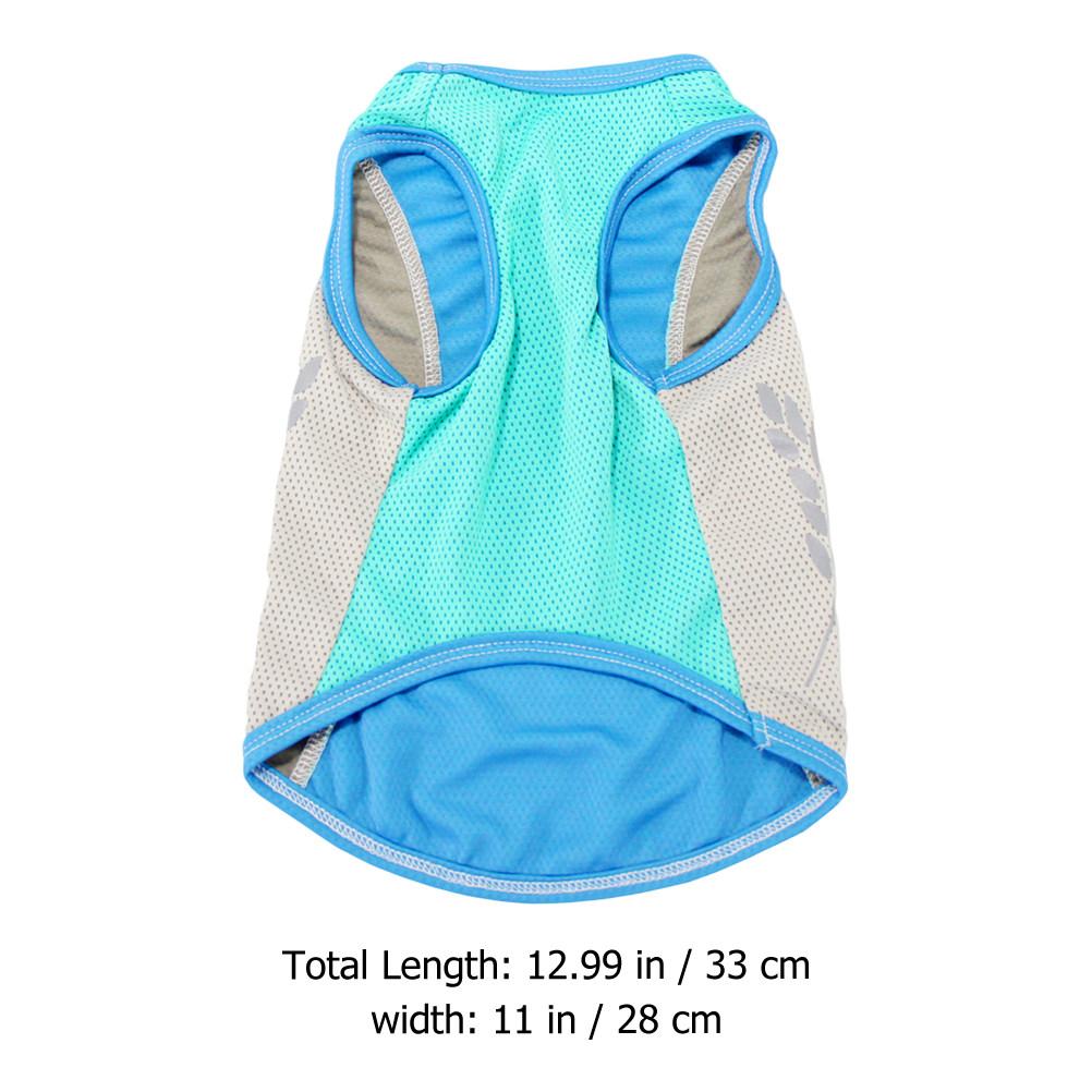 Dog Vest Comfortable Summer Lightweight Cooling Breathable Puppy Vest Decorative Pet Clothes Decorative Dog Clothes