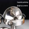 Zhi Shi Stainless Steel Extra Large Kitchen Funnel