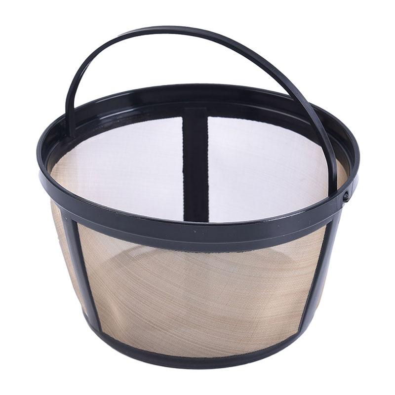 Stainless Steel Cylindrical Filter Basket Pot Mesh Screen Coffee Machine Parts