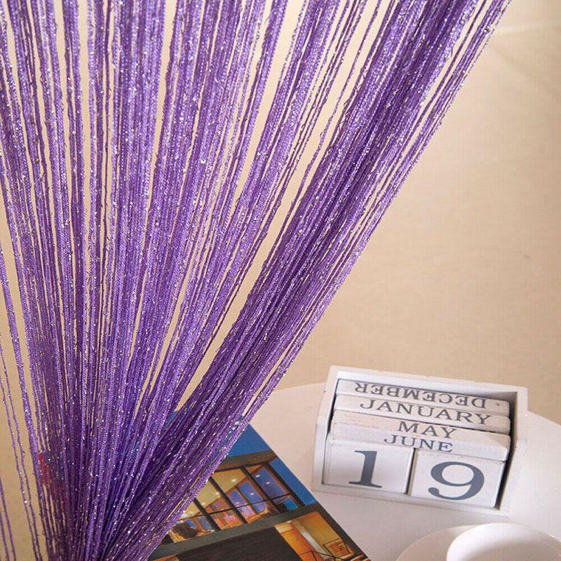 Premium Quality Glitter String Door Curtain Panels Ideal For Room Dividers And Fly Screens