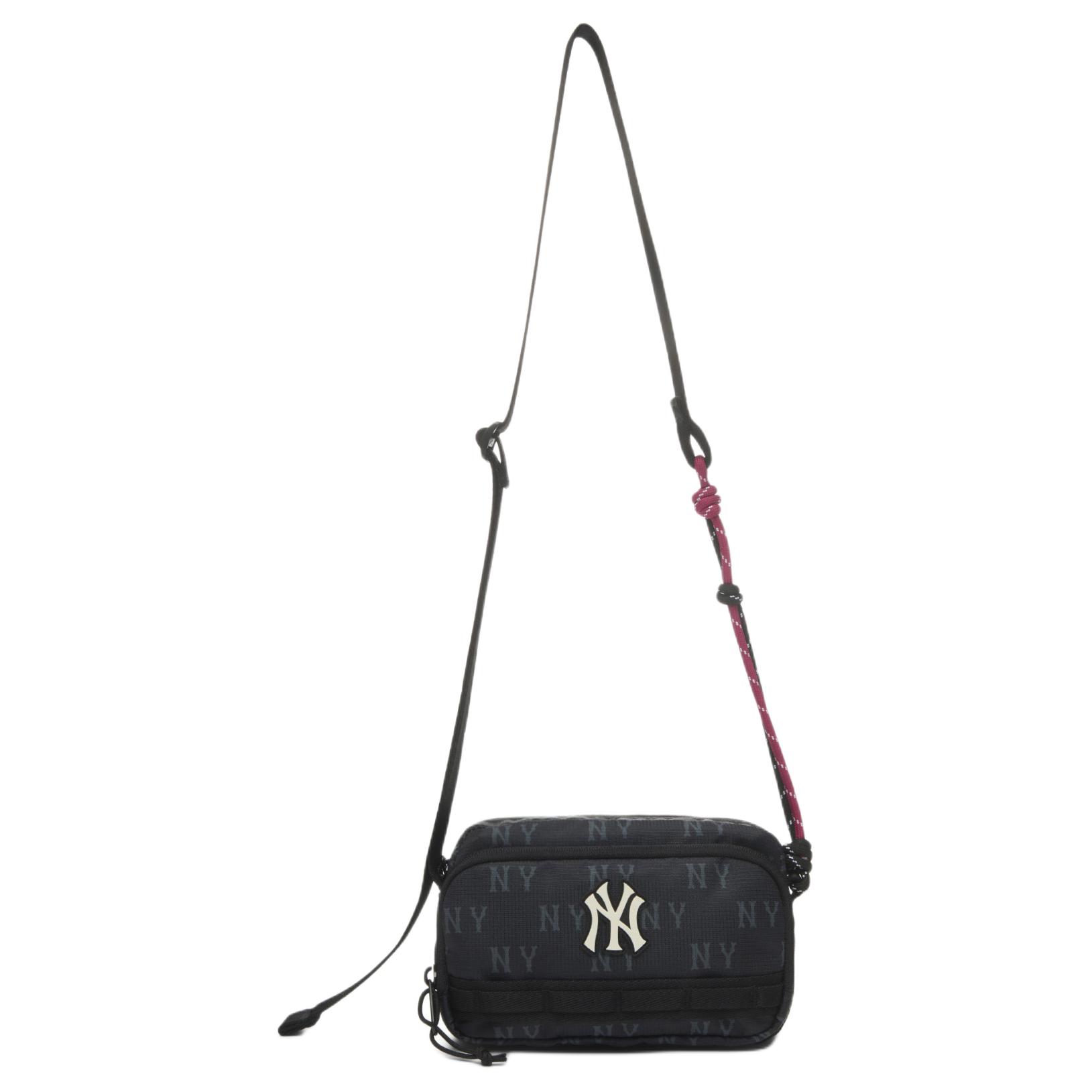 

MLB New York Yankees 25FW All Over Print Versatile Lightweight Classic Fashion Cycling Outdoor Shoulder Bag Unisex Shoulder Bag Black 3ACRM045N-50BKS Basic Set (Bag)