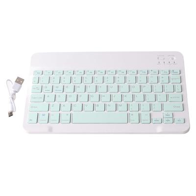 Mini Teclado Inalámbrico 10 Pulgadas Ultrafino Cómodo Escritura Precisa Estructura de Tijera Portátil