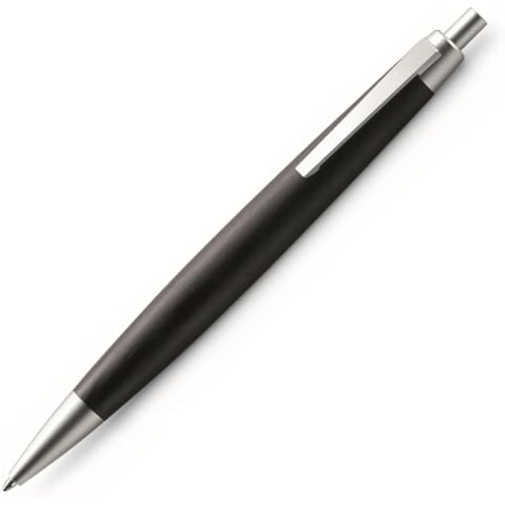 LAMY Lamy Ballpoint Pen, Oil-based 2000, Black Wood, L203, Regular Imported