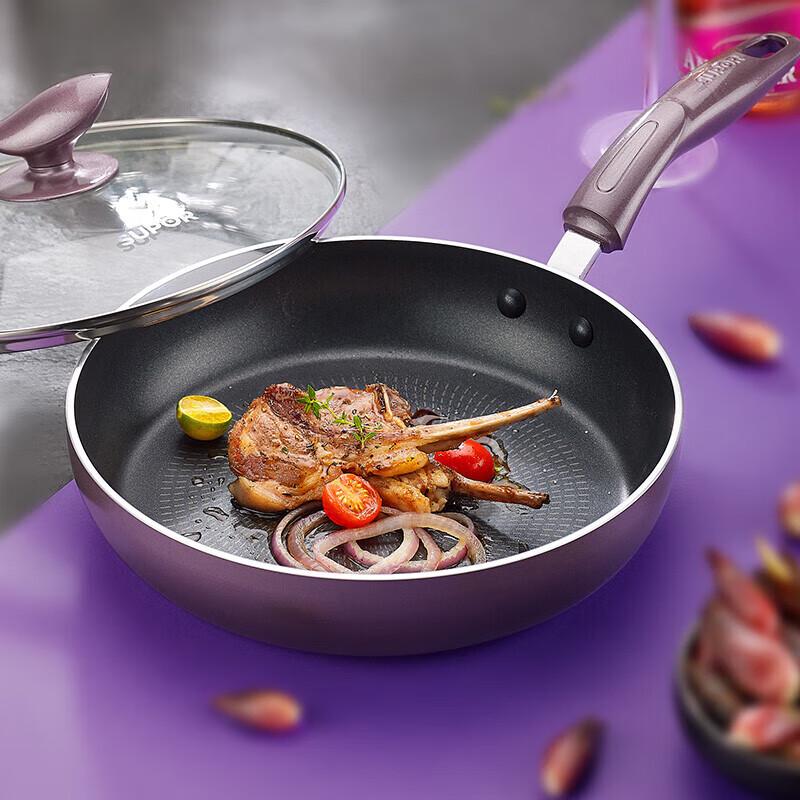 Supor Aluminum Alloy Frying Pan with Thermo-Spot