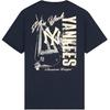 New Era SS26 MLB New York Yankees Tricou Casual Confortabil cu Imprimeu, Gât Rotund, Mânecă Scurtă, Top Unisex 14891380