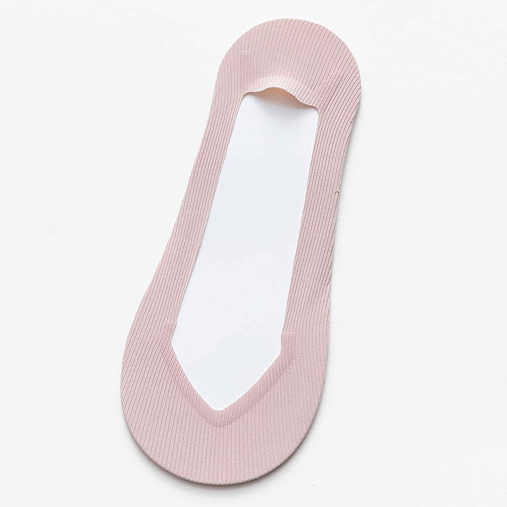 Damen Dünne Niedrig geschnittene Unsichtbare Socken Atmungsaktiv Schweißabsorbierend Rutschfest No Show Socken Fünf Paar Set