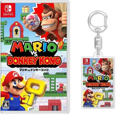 Mario Donkey Kong Switch Original Acrylic Vs. - (Includes Keychain)