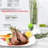 Vanilla Vegetable Fresh-keeping Box Pressure Resistant and Environmentally Friendly Fresh-keeping Device Creative Coriander Fresh-keeping Cup