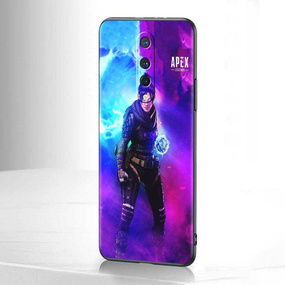 Custodia Morbida Per OnePlus 8T 7 9 8 Pro Nord 2 Z N10 5G 9R N100 7T 6T N200 CE Nera Guscio in Silicone Copertura Telefono Gioco Apex Legends Capa