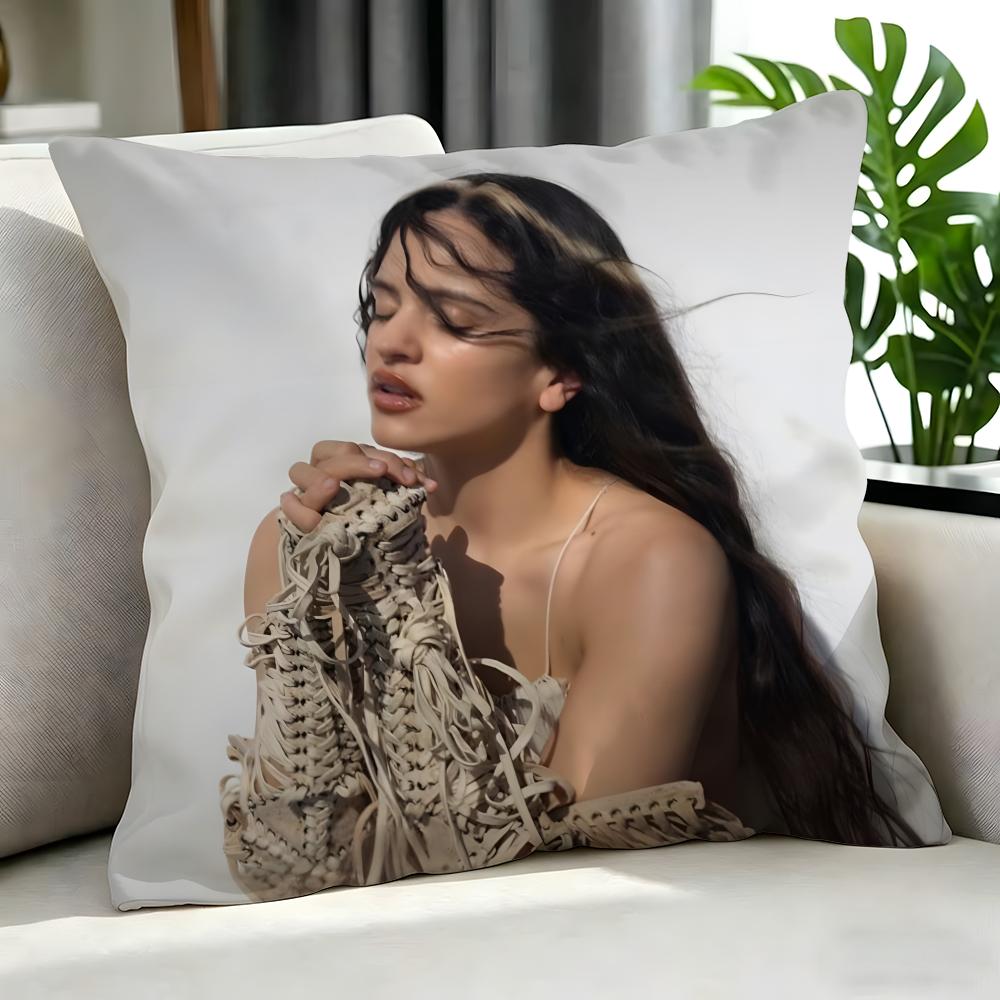 Singer RROSALIA Spanish singer Cushion Cover Cushion Cover Set Pcs x x x Pillowcase Decorative Sofa Home Decor