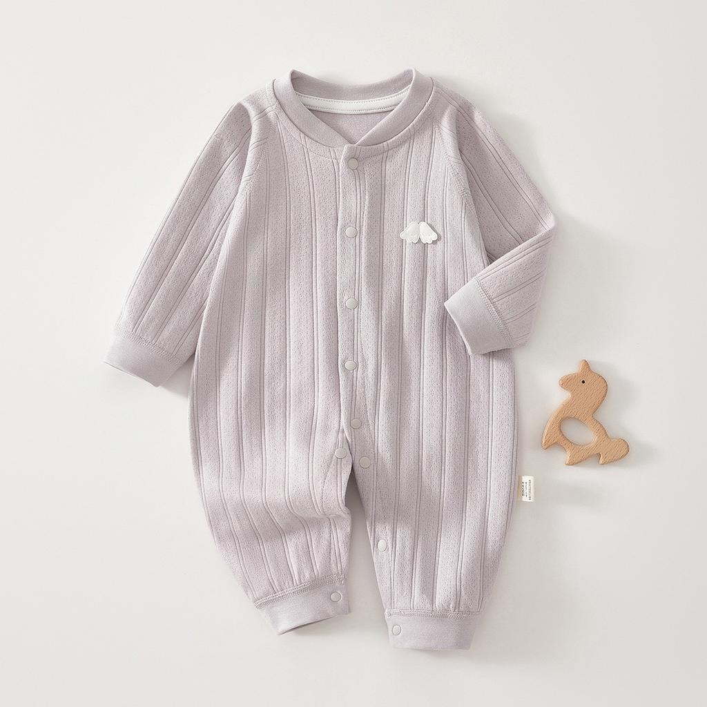 Newborn Baby Clothes Cotton Long Sleeve Romper Soft Infant Onesie Spring Autumn Winter Pajamas Crawling Suit